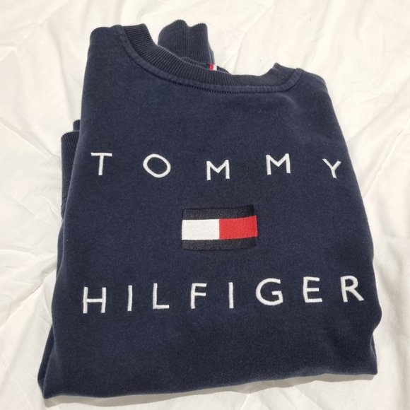 Tommy Hilfiger Men's Crew Neck Sweater Small Men's pre-Loved - Picture 3 of 7